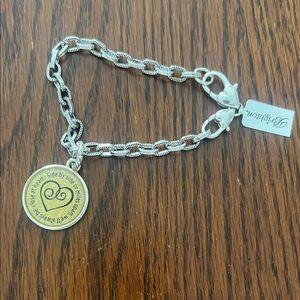 Brighton Silver and Gold Charm Bracelet